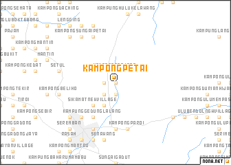 map of Kampong Petai