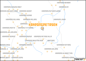 map of Kampong Petaseh