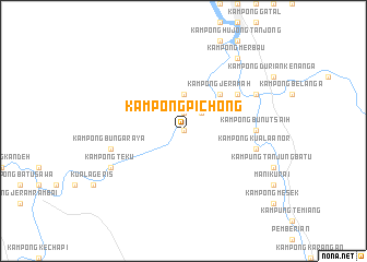 map of Kampong Pichong