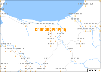 map of Kampong Pimping