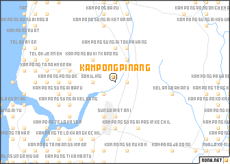 map of Kampong Pinang