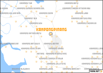 map of Kampong Pinang