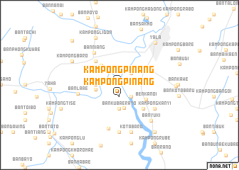 map of Kampong Pinang