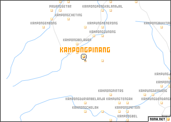 map of Kampong Pinang