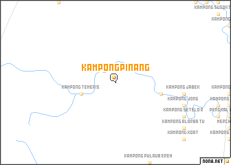 map of Kampong Pinang