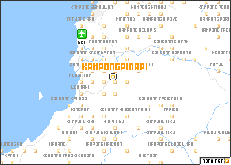 map of Kampong Pinapi