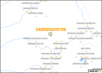 map of Kampong Pintas