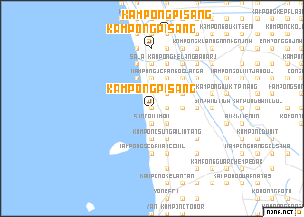 map of Kampong Pisang