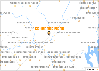 map of Kampong Pisang