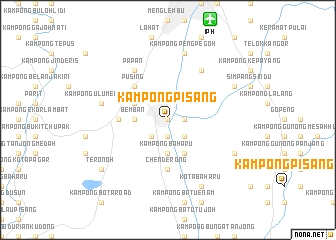 map of Kampong Pisang