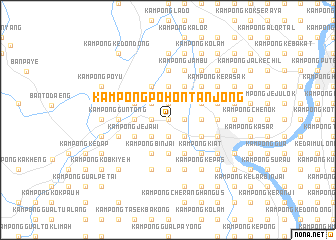 map of Kampong Pohon Tanjong