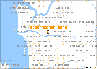 map of Kampong Pokok Kabu