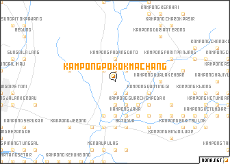 map of Kampong Pokok Machang