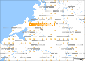 map of Kampong Pompus