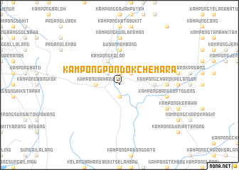 map of Kampong Pondok Chemara