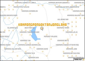map of Kampong Pondok Tanjong Lama