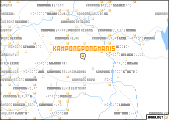 map of Kampong Pong Manis