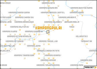 map of Kampong Pulai