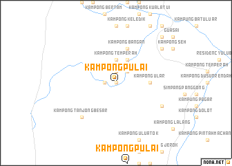 map of Kampong Pulai