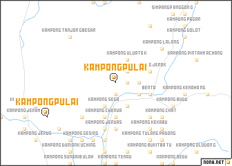 map of Kampong Pulai