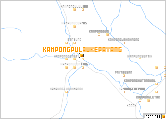 map of Kampong Pulau Kepayang