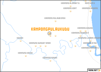 map of Kampong Pulau Kudu