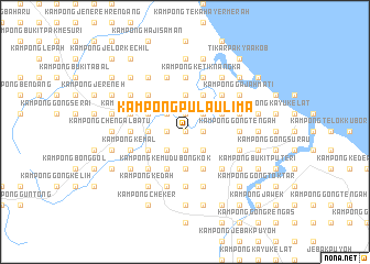 map of Kampong Pulau Lima