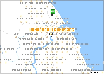 map of Kampong Pulau Musang