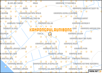 map of Kampong Pulau Nibong