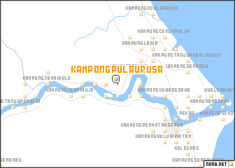 map of Kampong Pulau Rusa