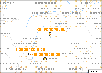 map of Kampong Pulau