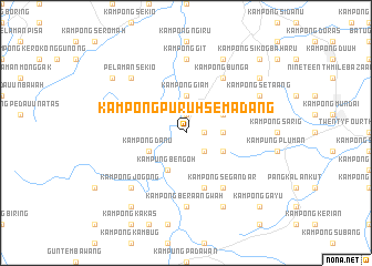 map of Kampong Puruh Semadang