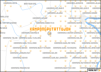 map of Kampong Putat Tujoh