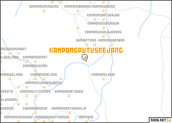 map of Kampong Putus Rejang