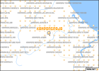 map of Kampong Raja