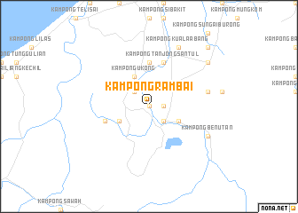 map of Kampong Rambai