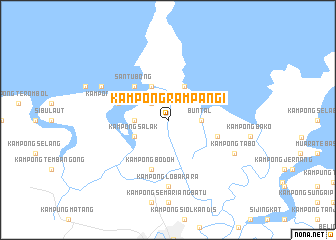 map of Kampong Rampangi