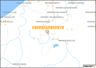 map of Kampong Rampaya