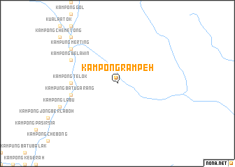 map of Kampong Rampeh