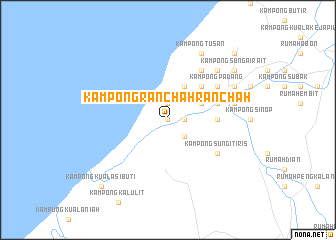 map of Kampong Ranchah Ranchah
