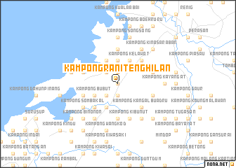 map of Kampong Rani Tenghilan