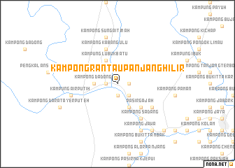 map of Kampong Rantau Panjang Hilir