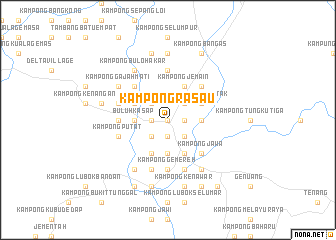 map of Kampong Rasau