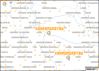 map of Kampong Ratau