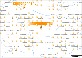 map of Kampong Ratau