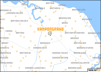map of Kampong Rawo