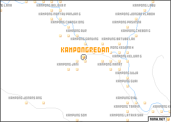 map of Kampong Redan