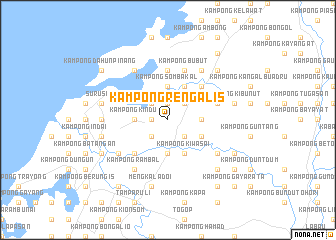 map of Kampong Rengalis