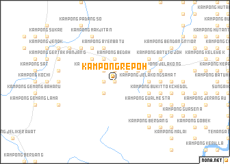 map of Kampong Repoh