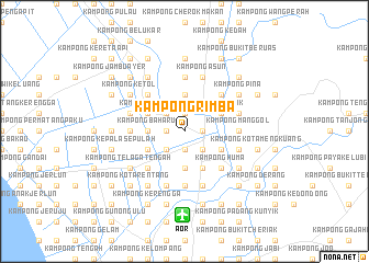 map of Kampong Rimba